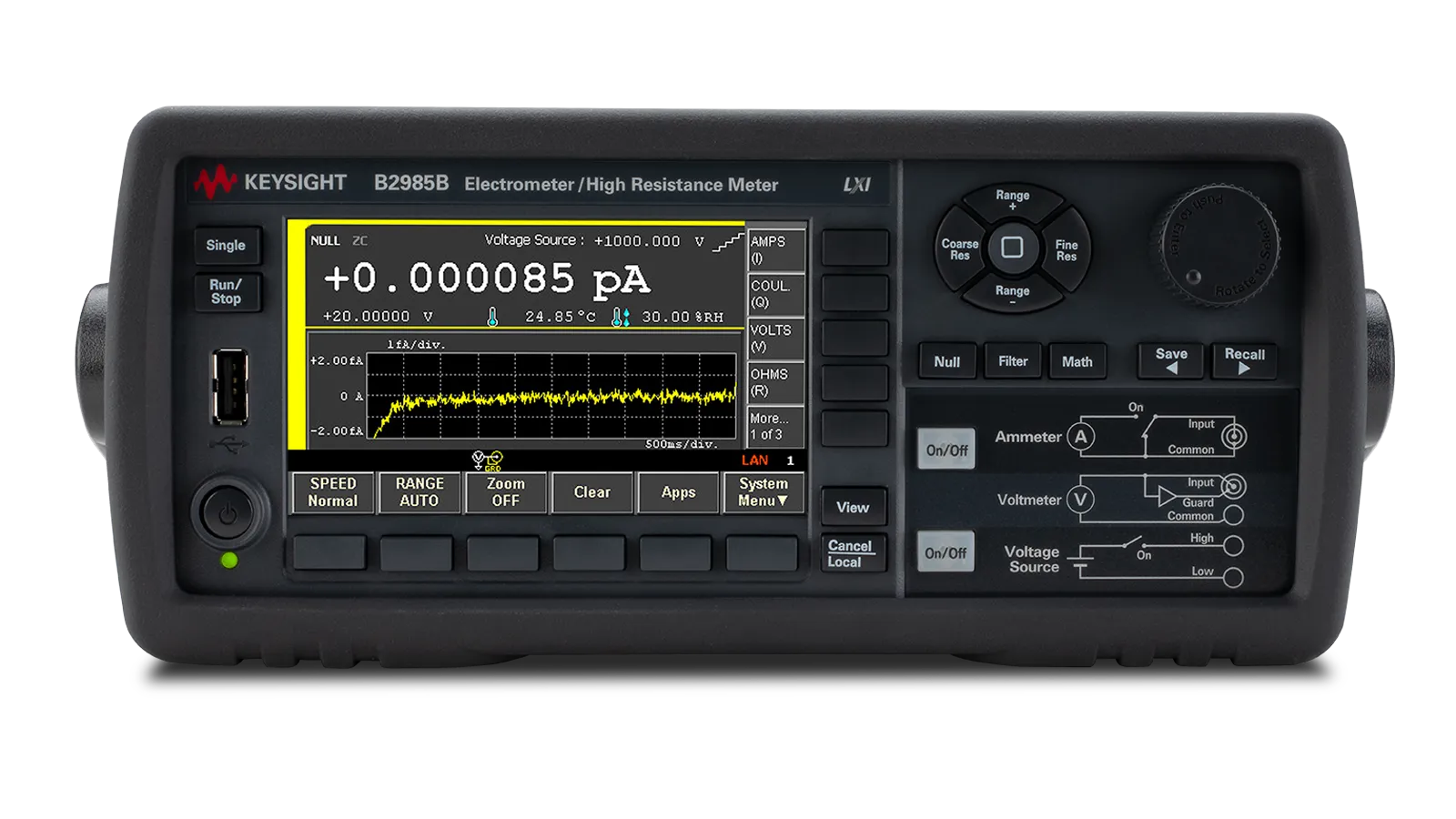 Keysight B2985B Elettrometro/Misuratore di Alta Resistenza