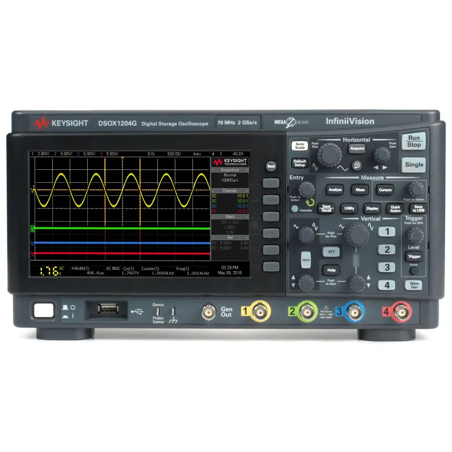 Oscilloscopio Digitale Keysight DSOX1204G/DSOX1200A-100