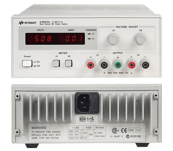 Keysight E3620A Alimentatore DC a doppio output