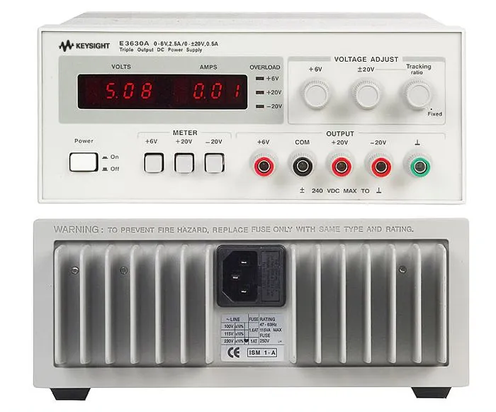 Keysight E3630A Alimentatore DC a triplo output