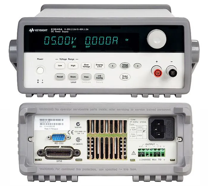 Alimentatore da Banco Keysight E3642A