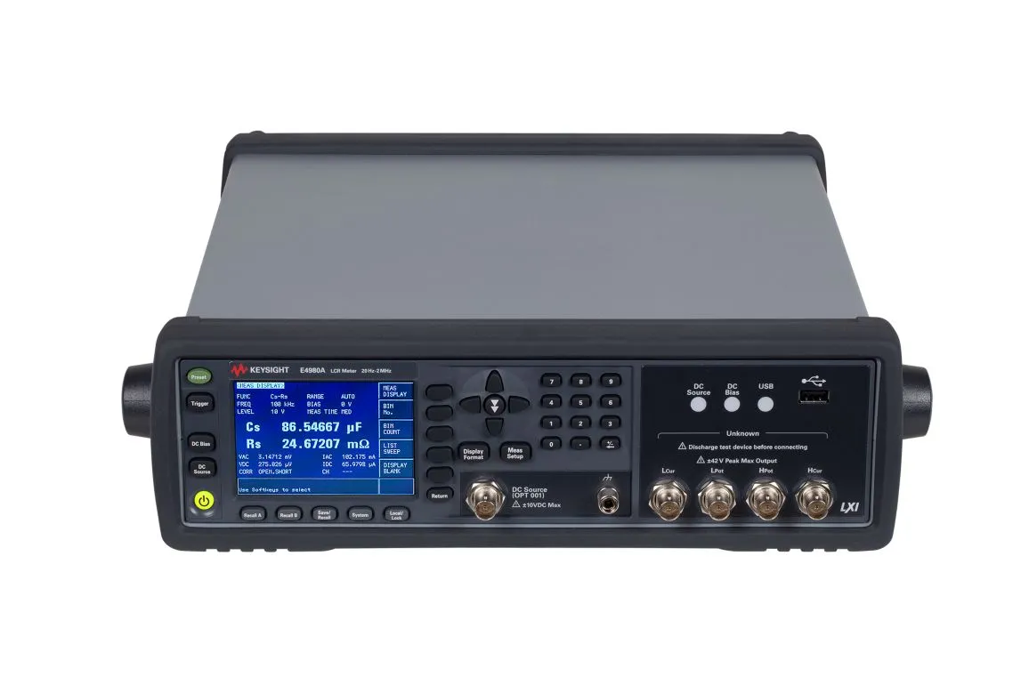 Misuratore LCR di precisione Keysight E4980A