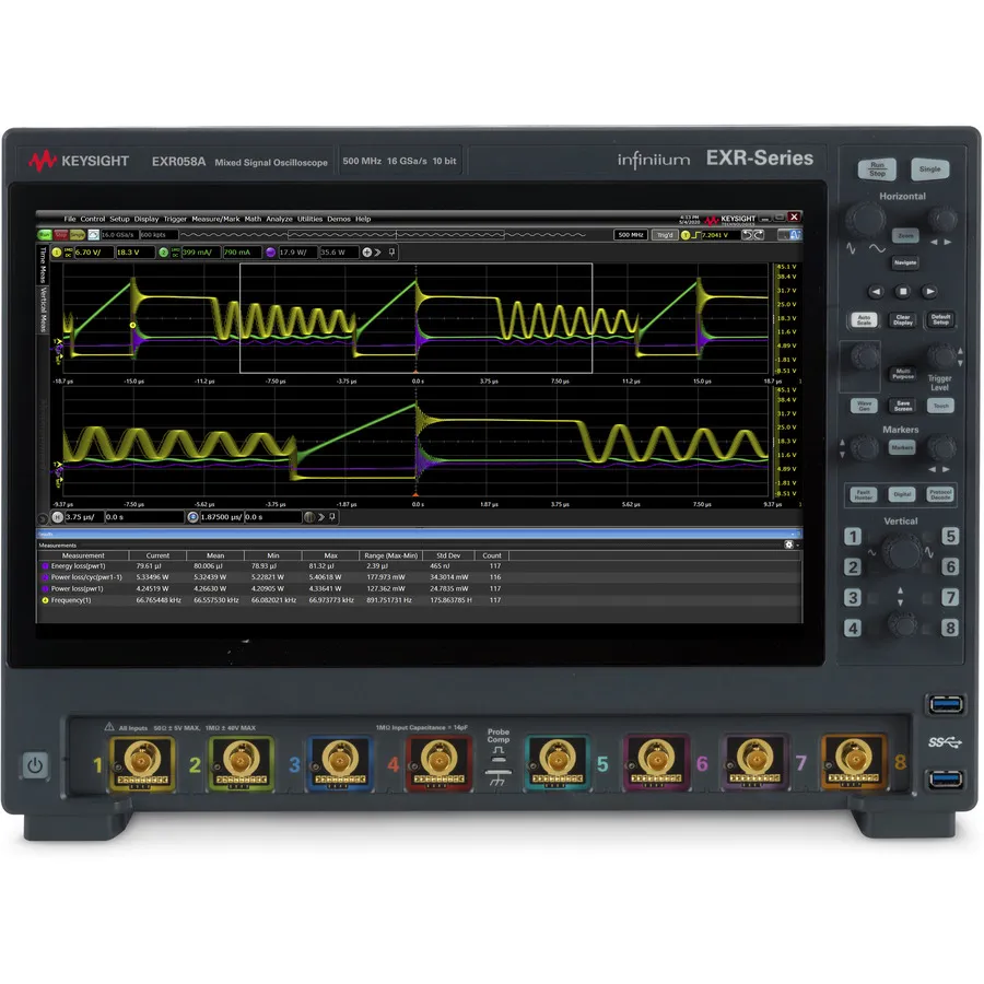 Oscilloscopio a segnali misti Keysight EXR058A