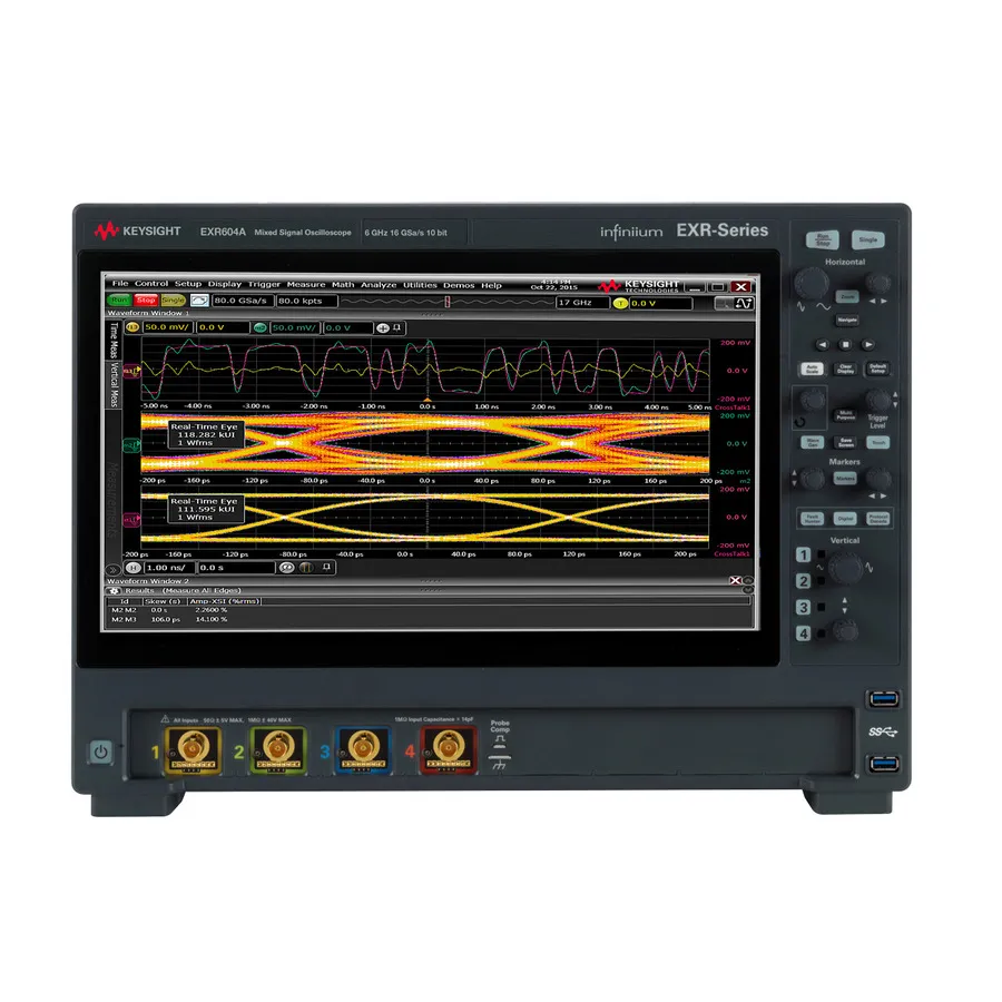 Keysight EXR604A Oscilloscopio Infiniium Tempo Reale