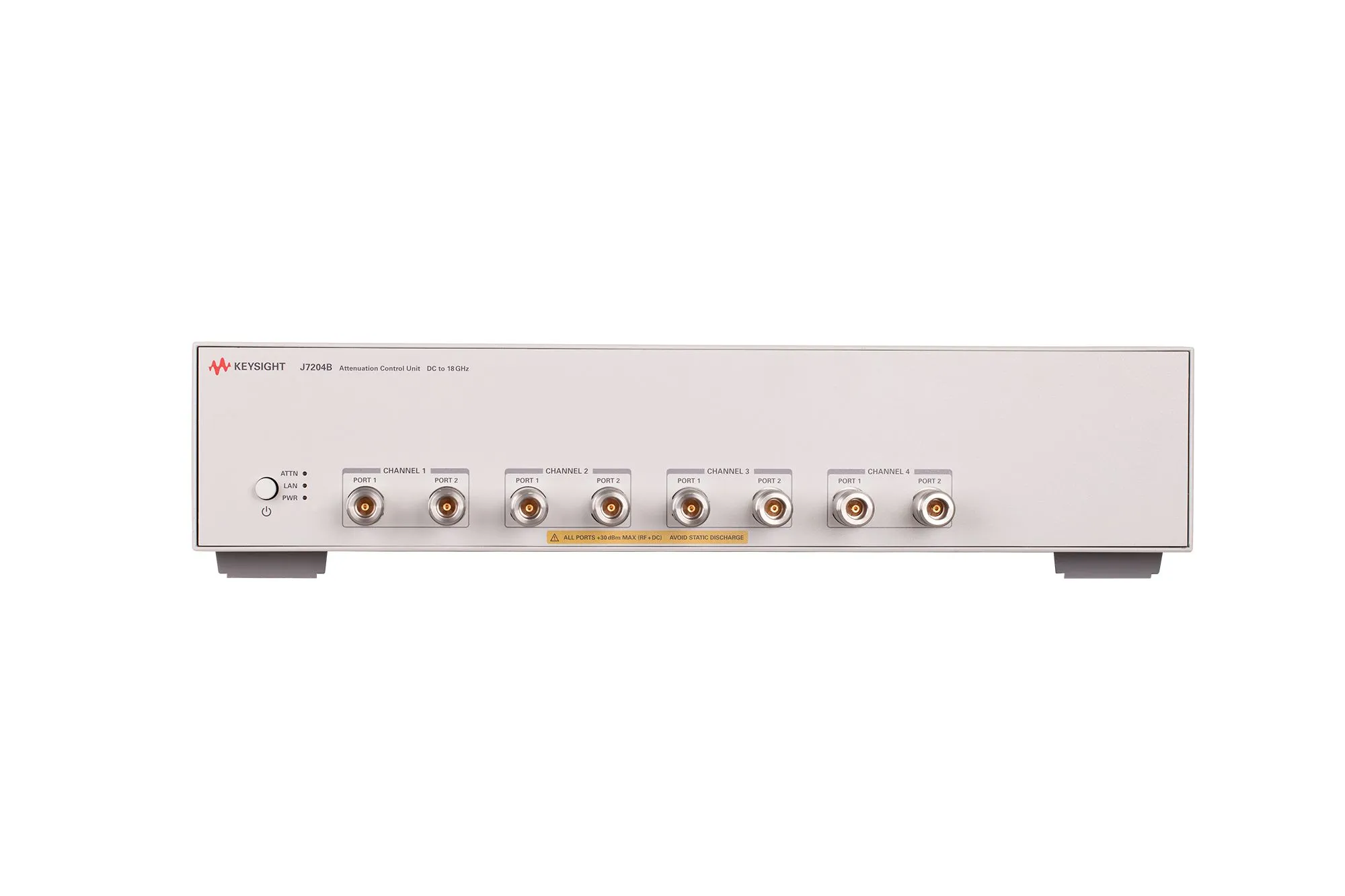Unità di controllo dell'attenuazione Keysight J7204B a 4 canali