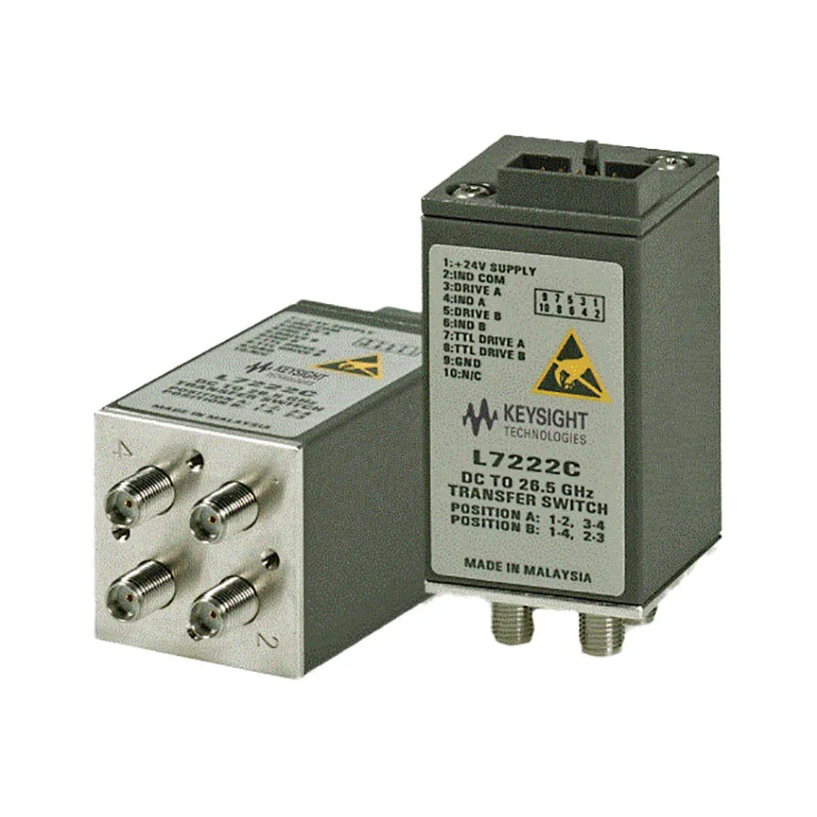 Interruttore di trasferimento coassiale Keysight L7222C/161/201