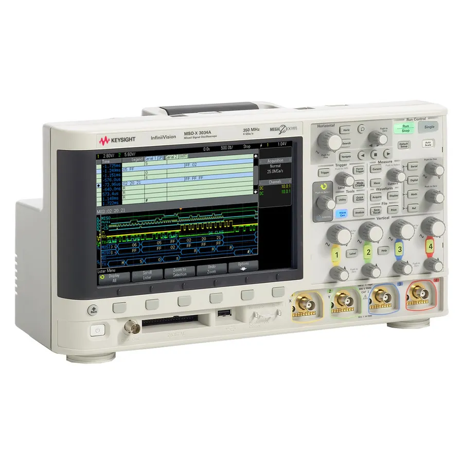 Keysight MSOX3034A Oscilloscopio Misto Segnali