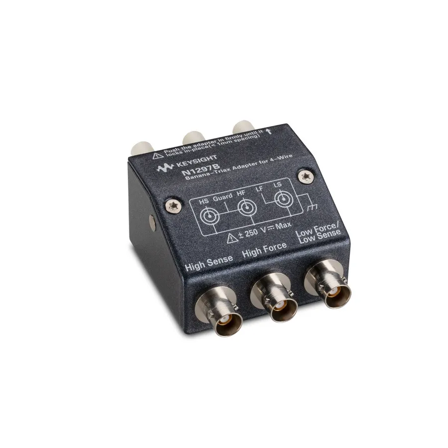 Adattatore banana-triax Keysight N1297B