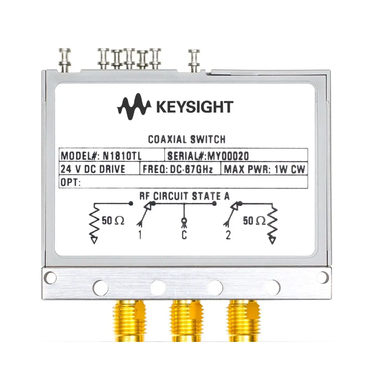 Commutatore Coassiale Keysight N1811TL