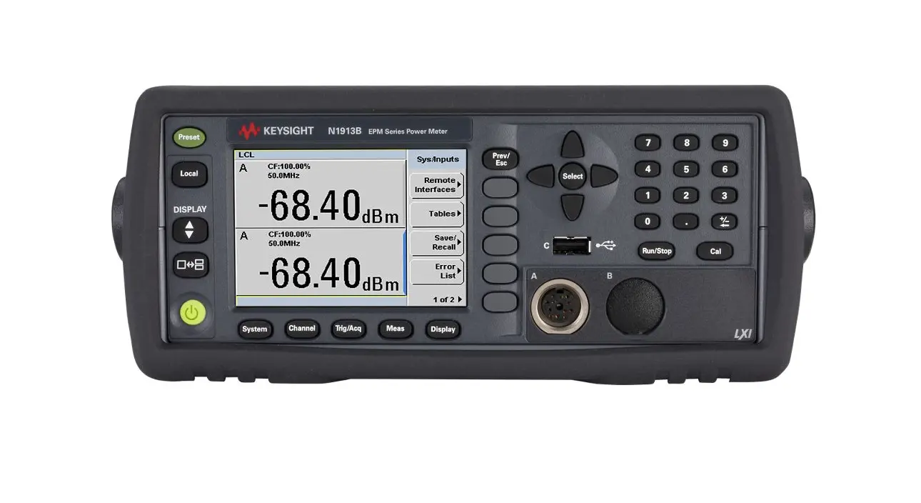 Misuratore di potenza single-channel Keysight N1913B