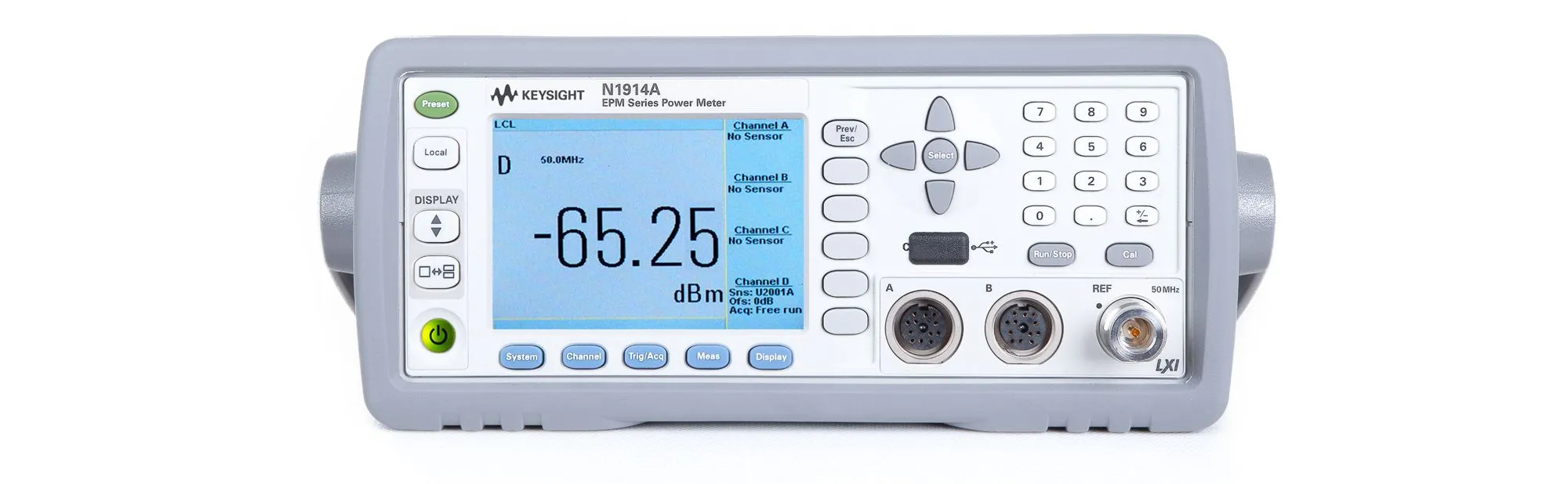 Misuratore di potenza dual-channel Keysight N1914A