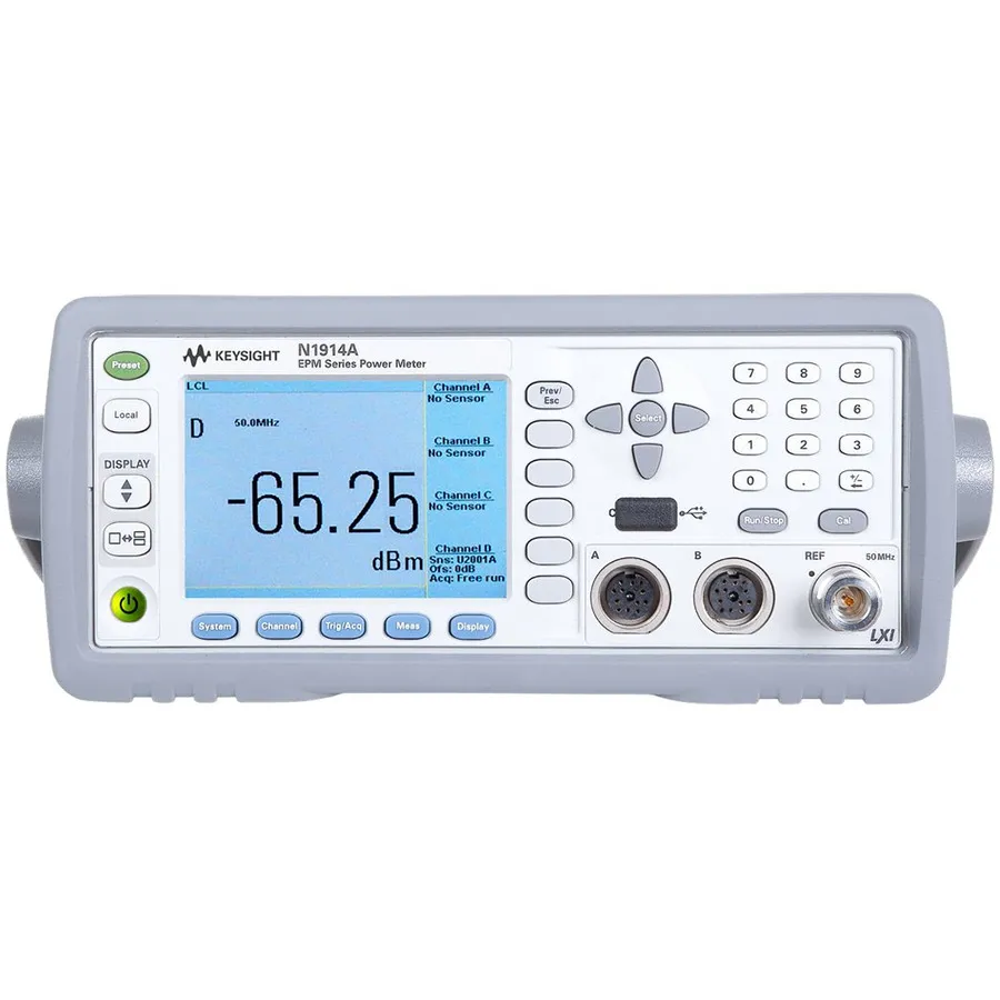 Misuratore di potenza dual-channel Keysight N1914A/101