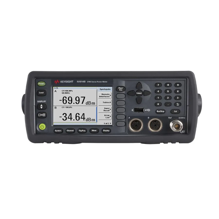Misuratore di potenza dual-channel Keysight N1914B/005/300/C01