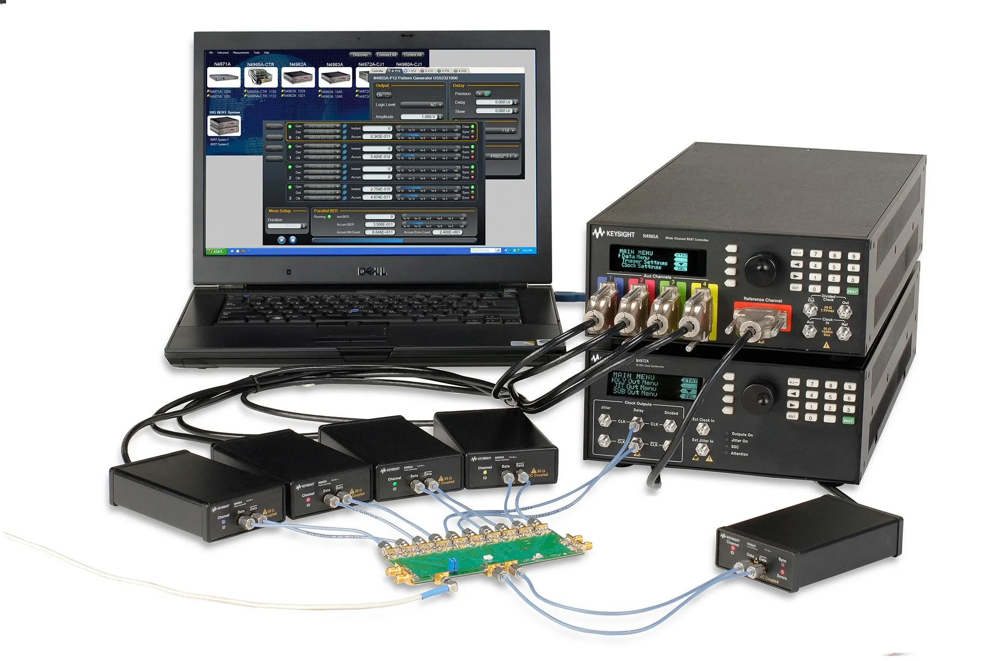 Software BERT Multi-Strumento Keysight N4980A
