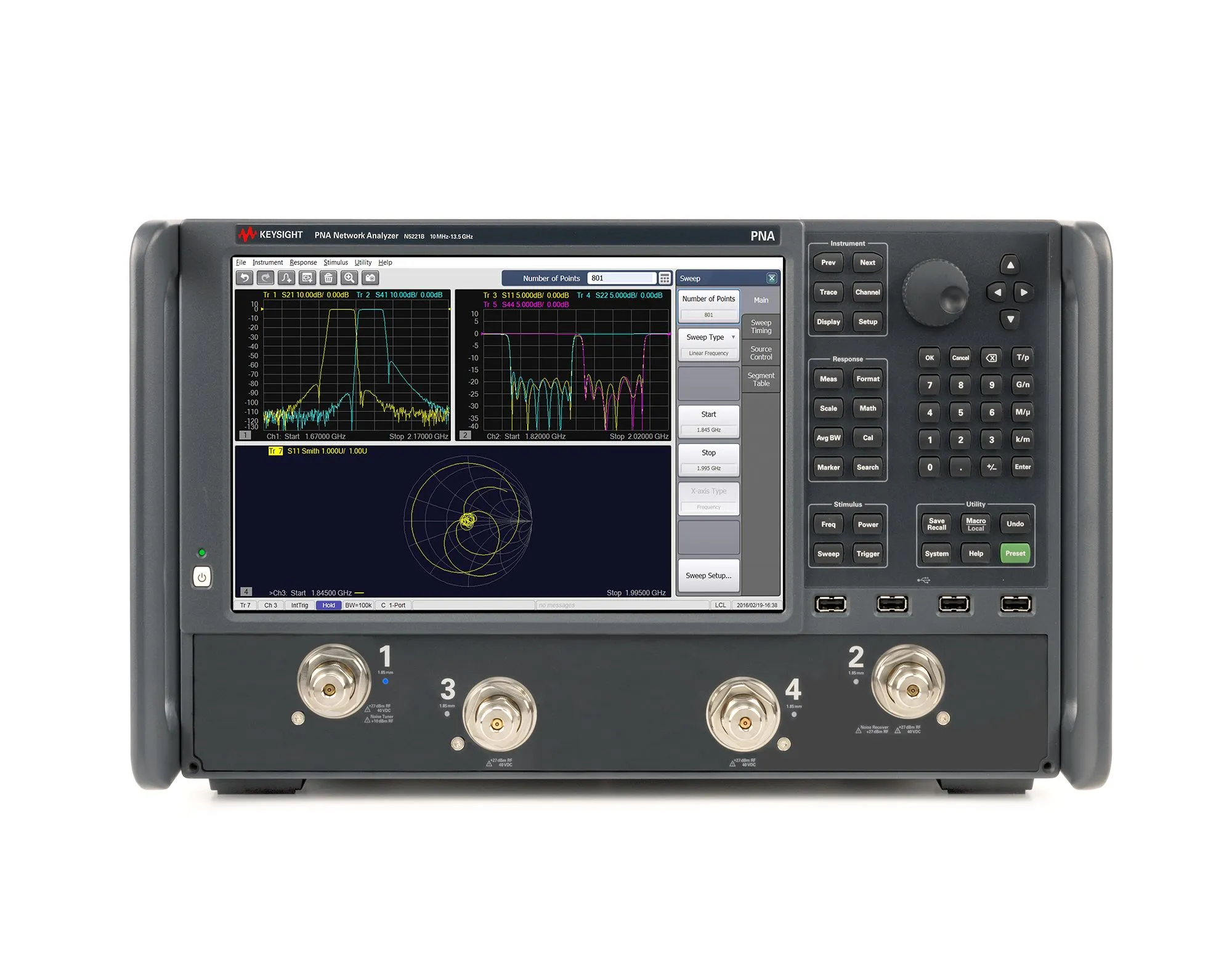 Keysight N5221B Analizzatore di Rete Vettoriale PNA