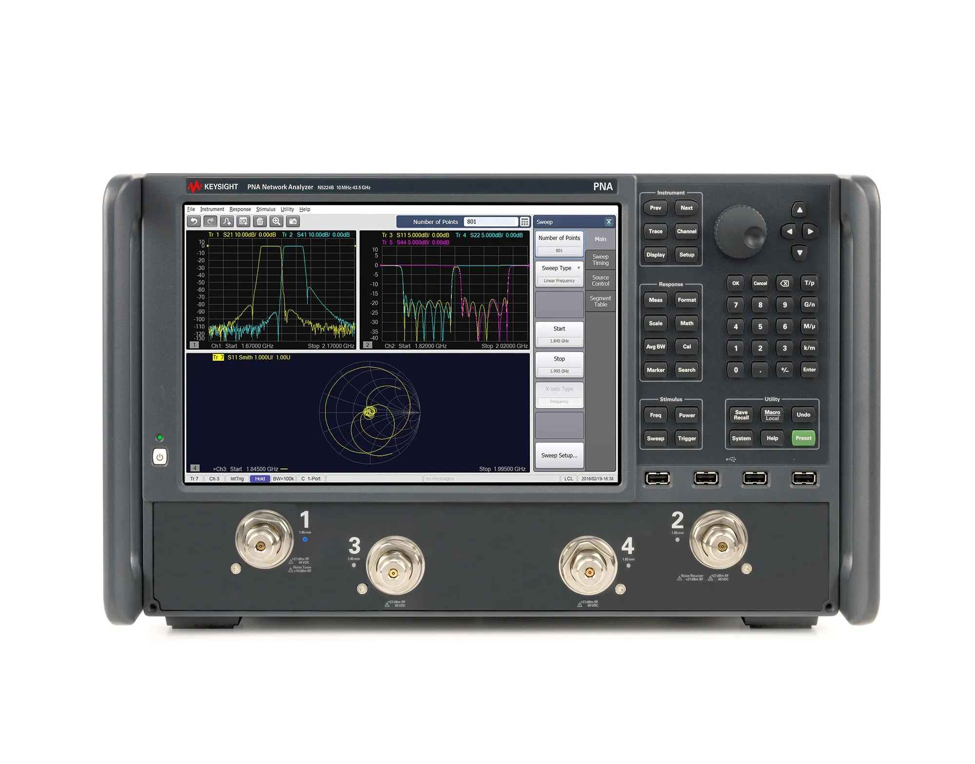 Analizzatore di rete microonde Keysight N5224B