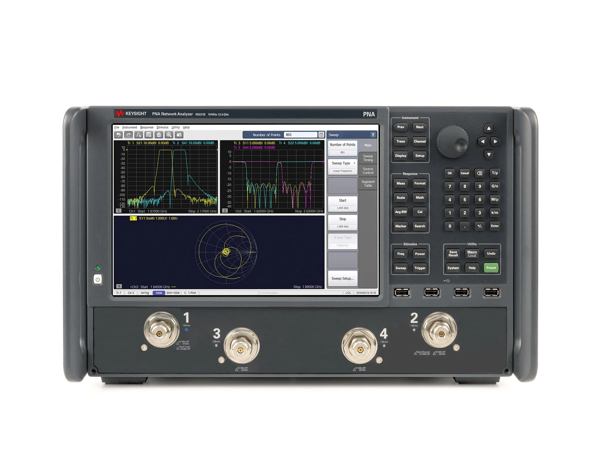 Analizzatore di rete microonde PNA Keysight N5227B