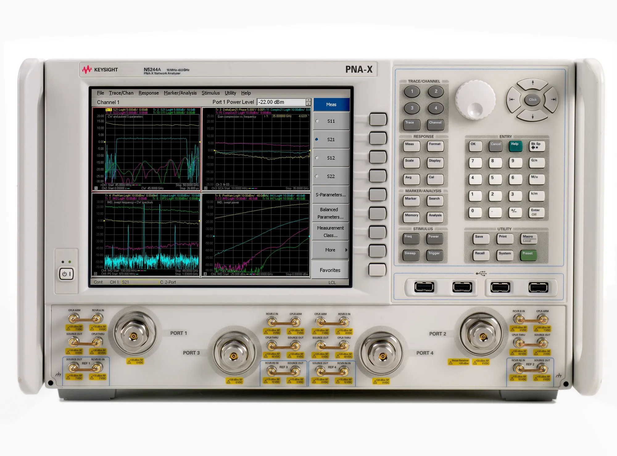 Analizzatore di rete Keysight N5244A