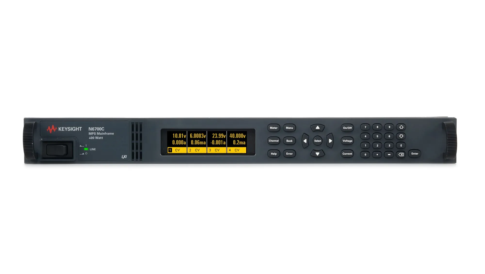 Mainframe sistema di alimentazione modulare Keysight N6700C