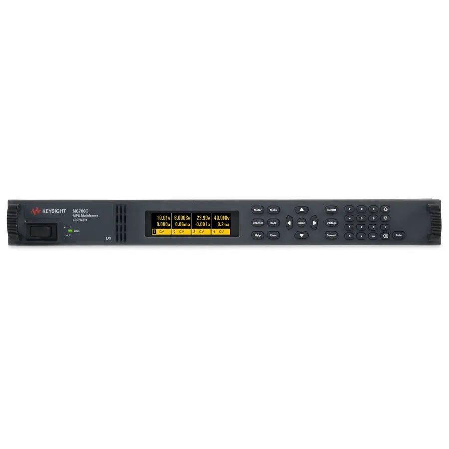 Keysight N6700C Sistema di Alimentazione Modulare Mainframe con Staffa di Montaggio