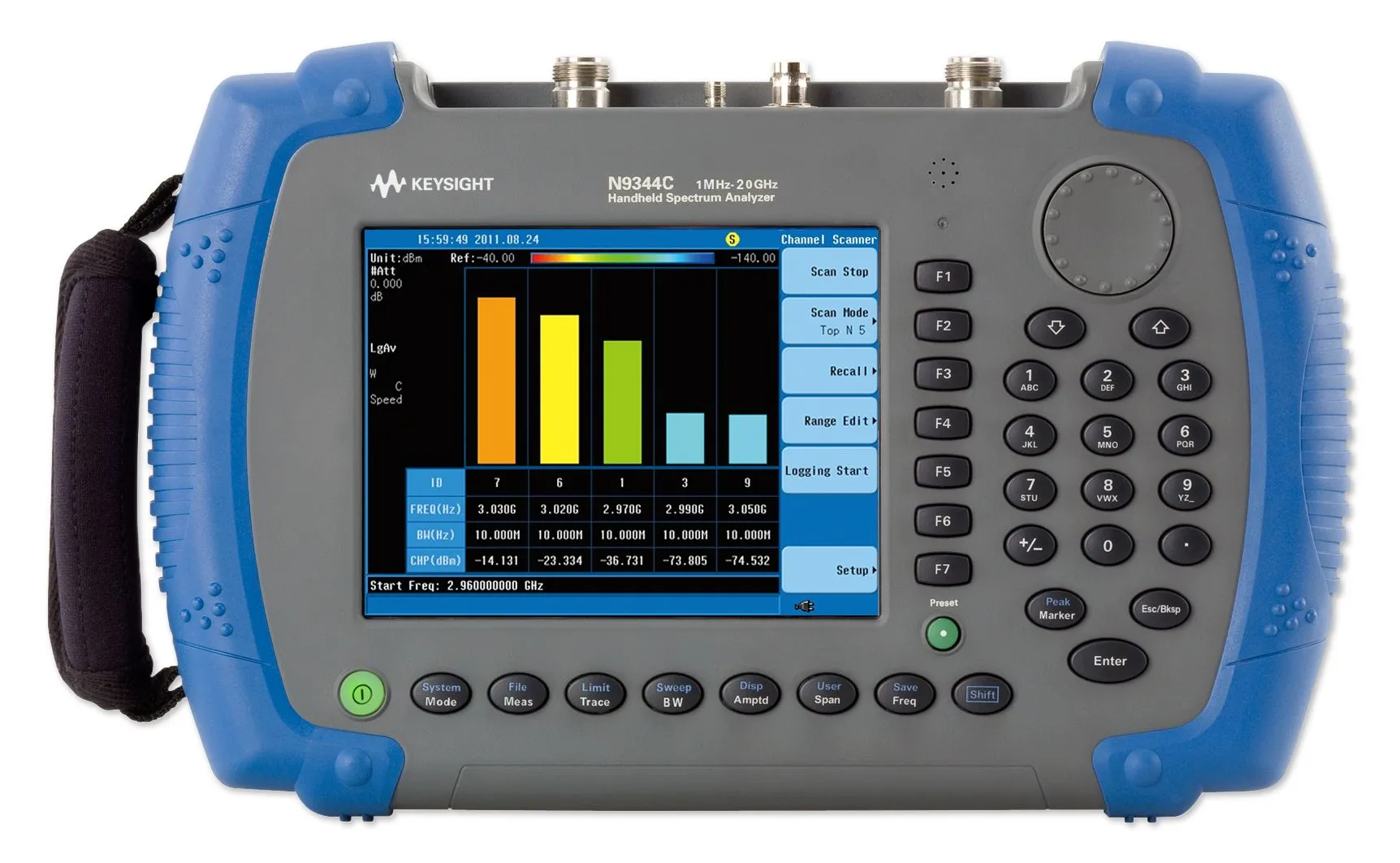 Analizzatore di Spettro Portatile Keysight N9344C