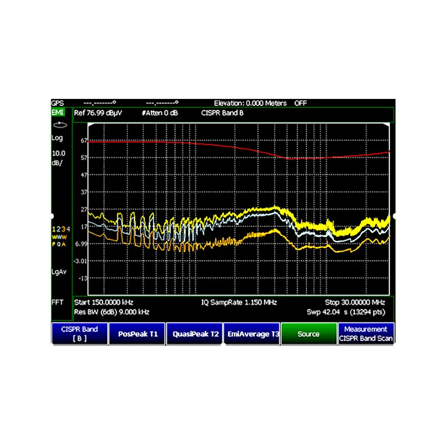 Opzione Keysight N9912CU/361 per misurazioni EMI