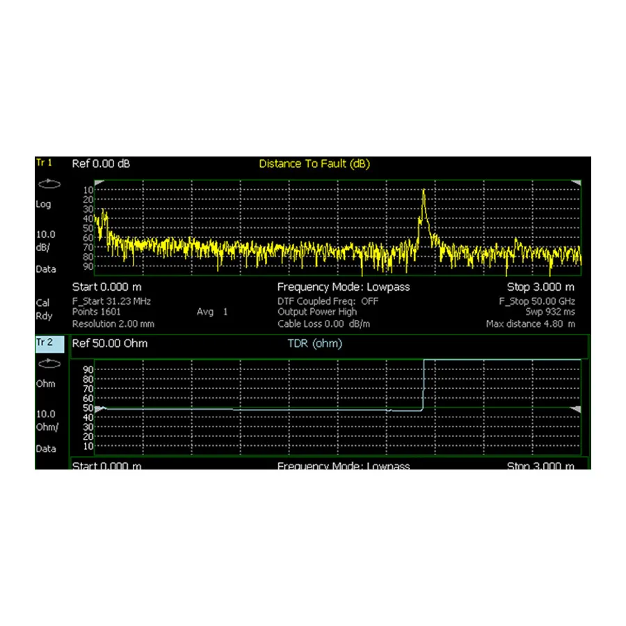 Keysight N9914CU/215 Opzione Misurazioni Cavi TDR Fieldfox