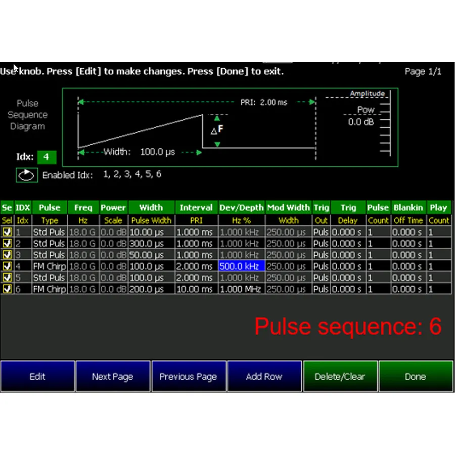 Keysight N9915CU/357 Potenziamento Generatore di Impulsi