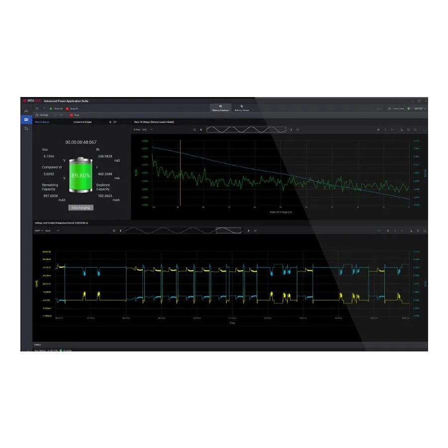 Software Keysight PW9253A PathWave per il Test e l'Emulazione Avanzata delle Batterie