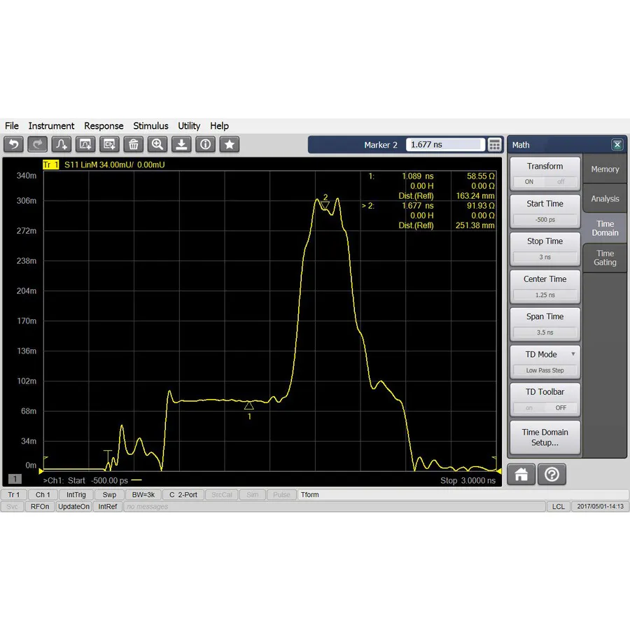 Licenza Keysight S97010B per Analisi del Dominio del Tempo