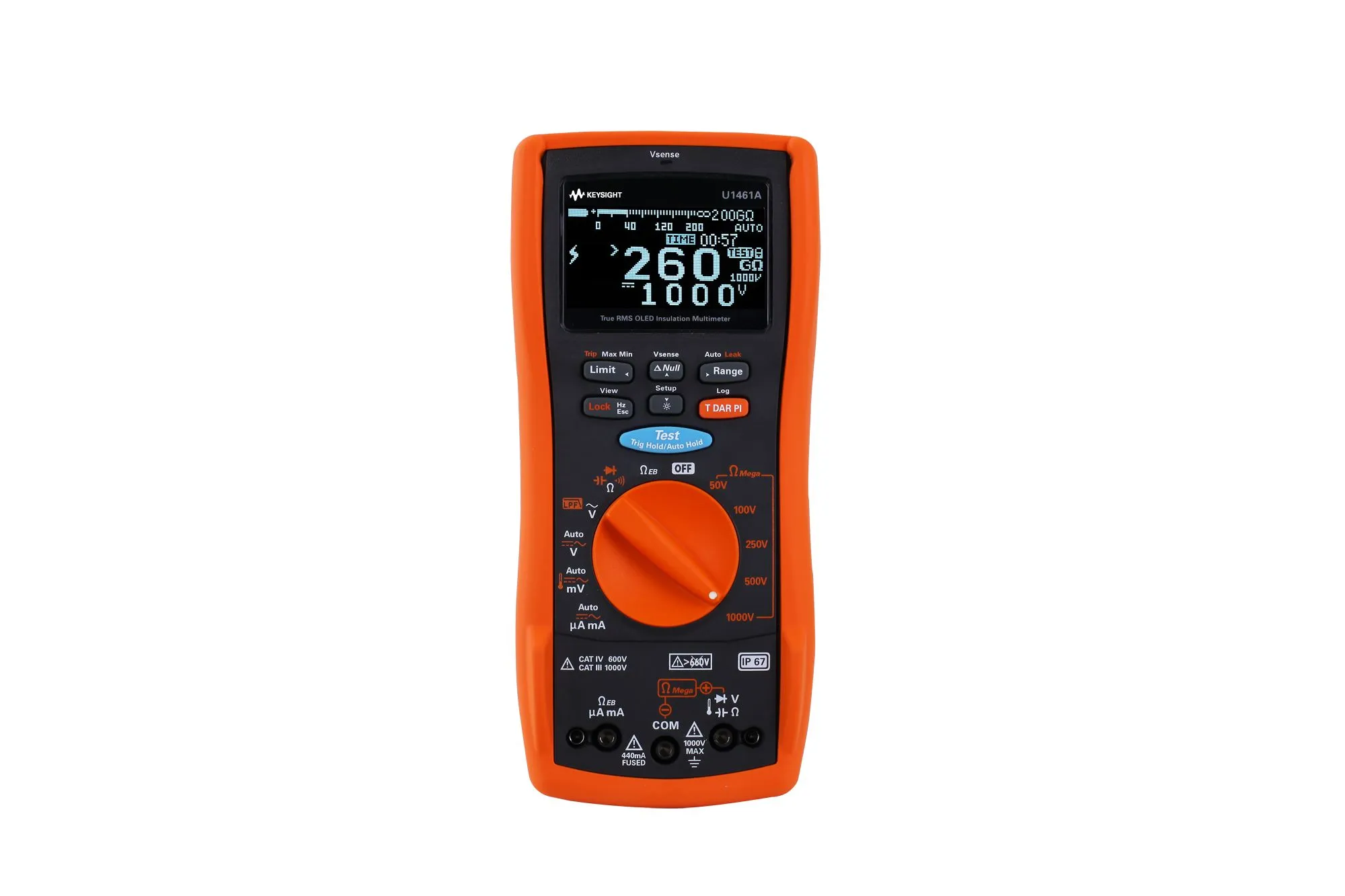 Keysight U1461A Misuratore di Resistenza di Isolamento