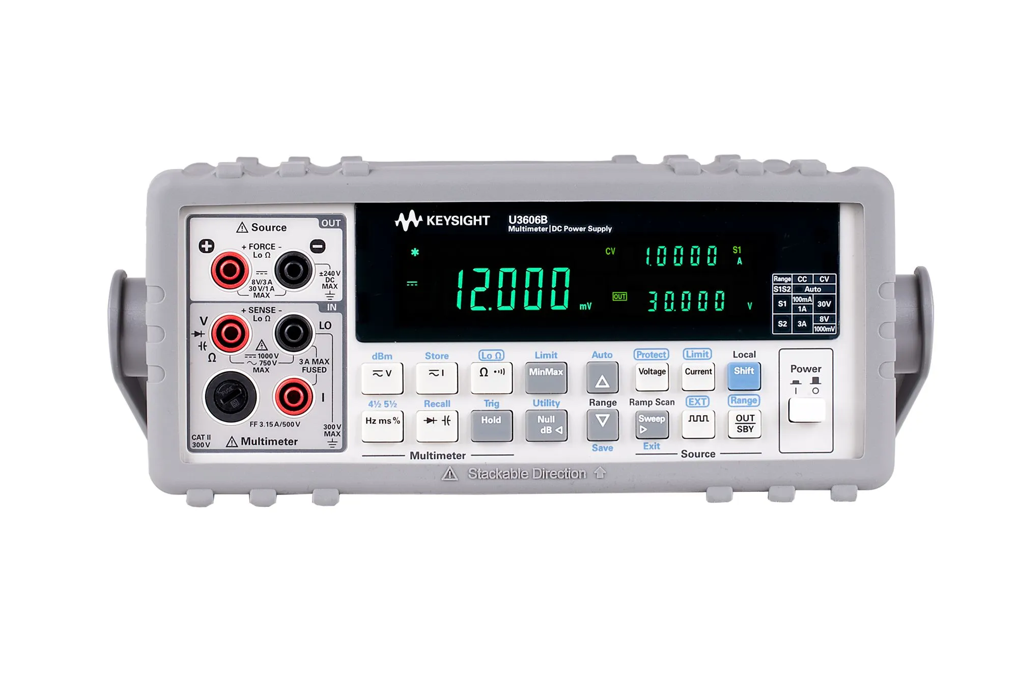 Multimetro e alimentatore DC Keysight U3606B