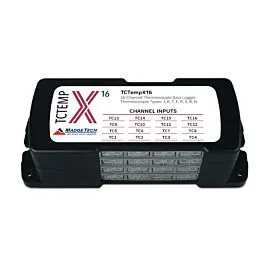 MadgeTech TCTEMPX16 Registratore di Dati di Temperatura a 16 Canali