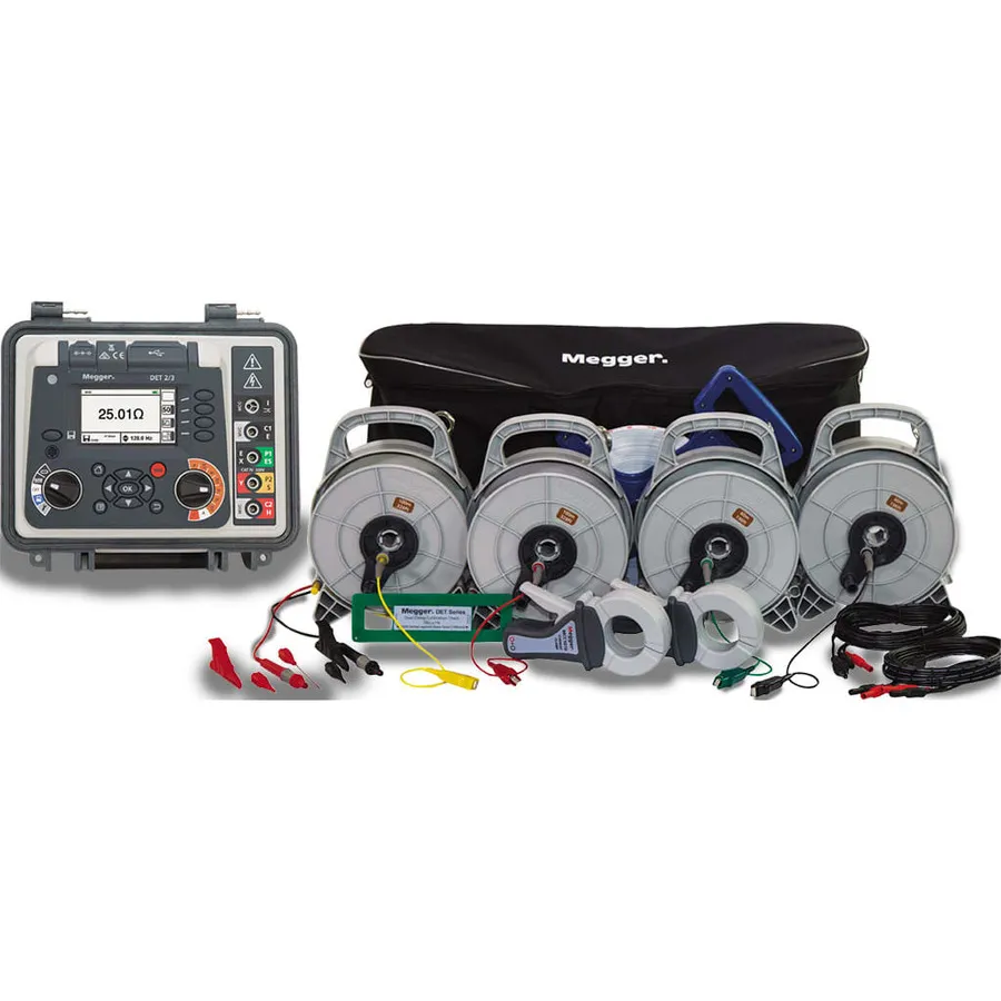 Megger DET2/3 KIT 330FT Misuratore di Terra