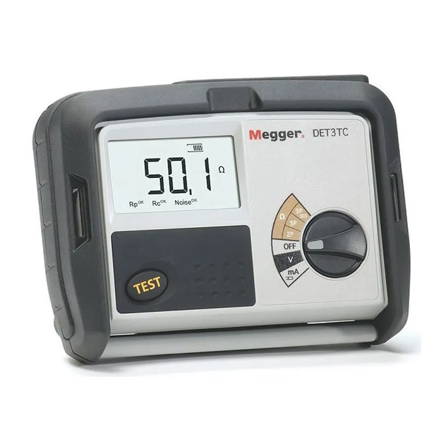 Megger DET3TC Misuratore di Terra Digitale