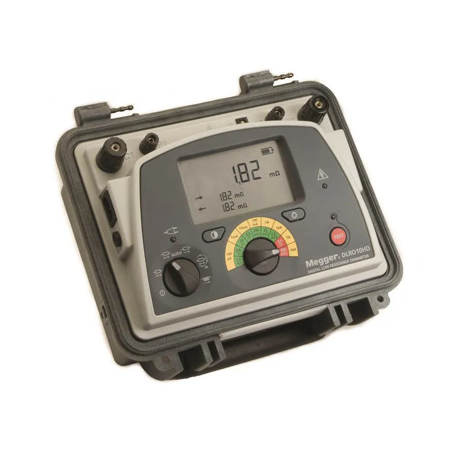 Megger DLRO10HD-NLS Ohmmetro per Bassa Resistenza