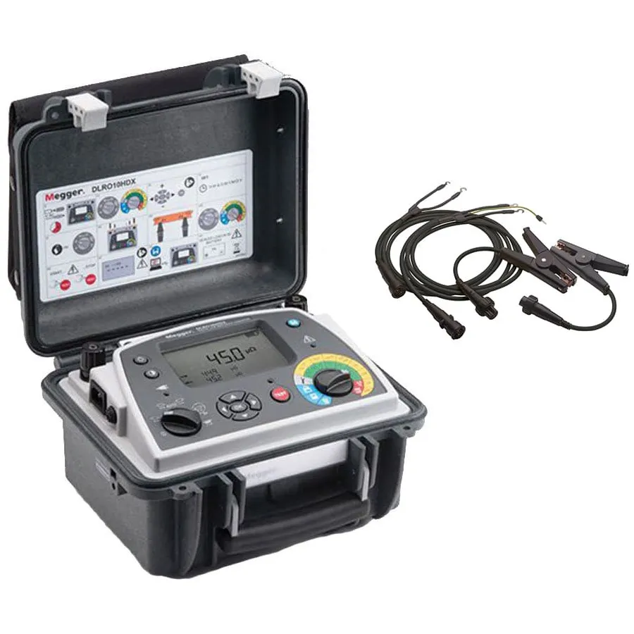 Megger DLRO10HDX KC1 Micro-Ohmmetro