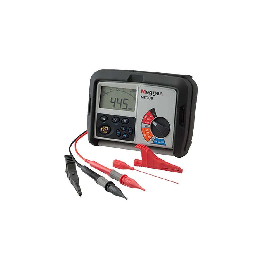 Tester di isolamento e continuità Megger MIT320