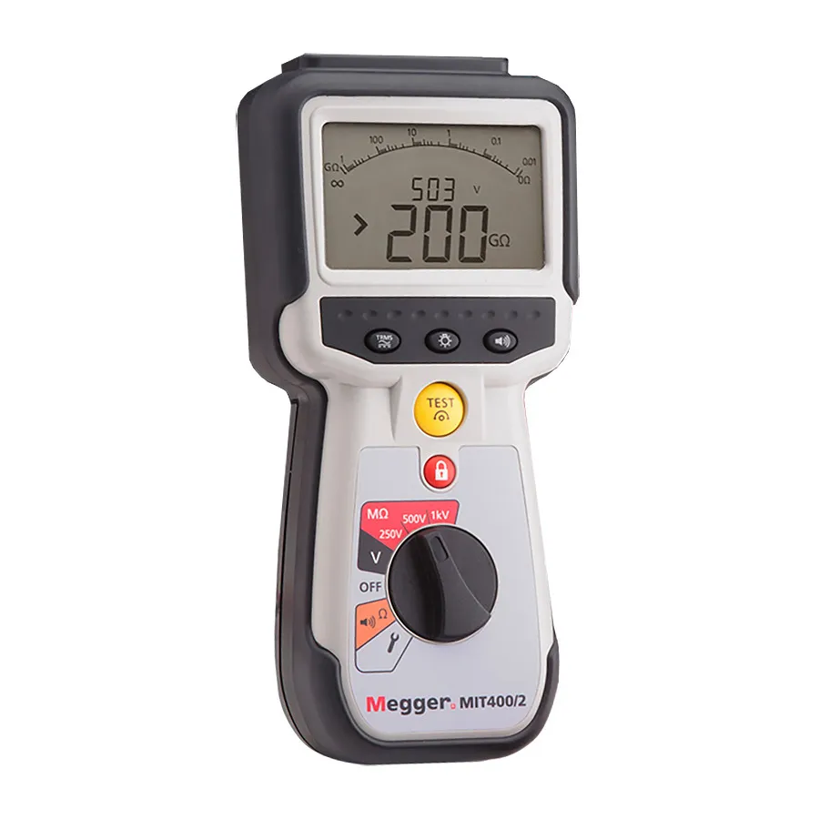 Tester di isolamento e continuità Megger MIT400/2