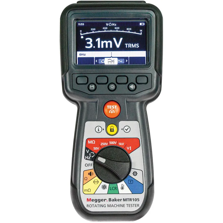 Strumento di test motori statici Megger MTR105