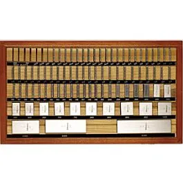 Mitutoyo 516-402-26 Set di blocchi di riscontro quadrati in pollici da 81 pezzi, Grade 0