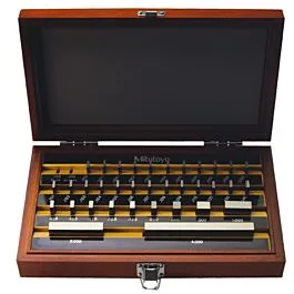 Set di Blocchi Calibri in Acciaio Rettangolare Mitutoyo 516-916-26