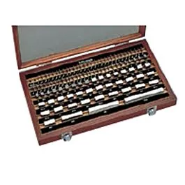 Set di Blocchi Calibri in Acciaio Metrico Mitutoyo 516-944-26 con 103 Pezzi, Grado 2