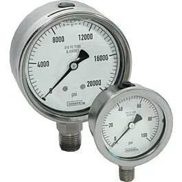 Manometro a Liquido Riempito NOSHOK 60-510-20000-PSI/KPA da 6\"