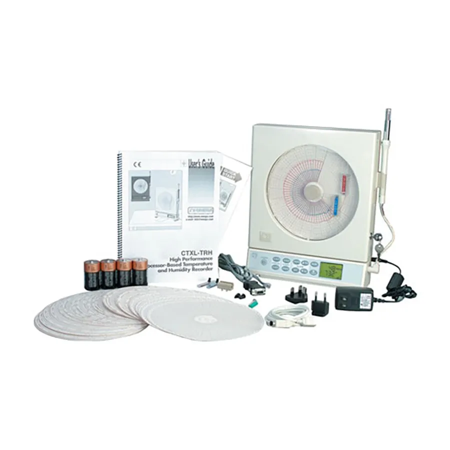 Registratore Circolare a Grafico Wireless Omega CTXL-TRH-W
