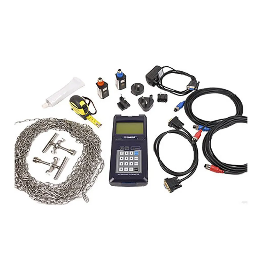 Kit misuratore di portata ultrasonica digitale Omega FDT-25