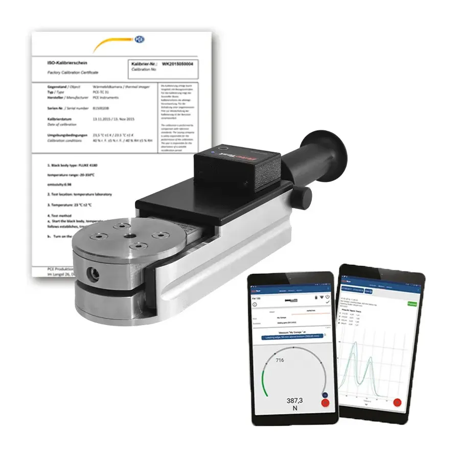 Dispositivo di Misurazione della Forza di Chiusura PCE Instruments FM100BT-SY-500-2000