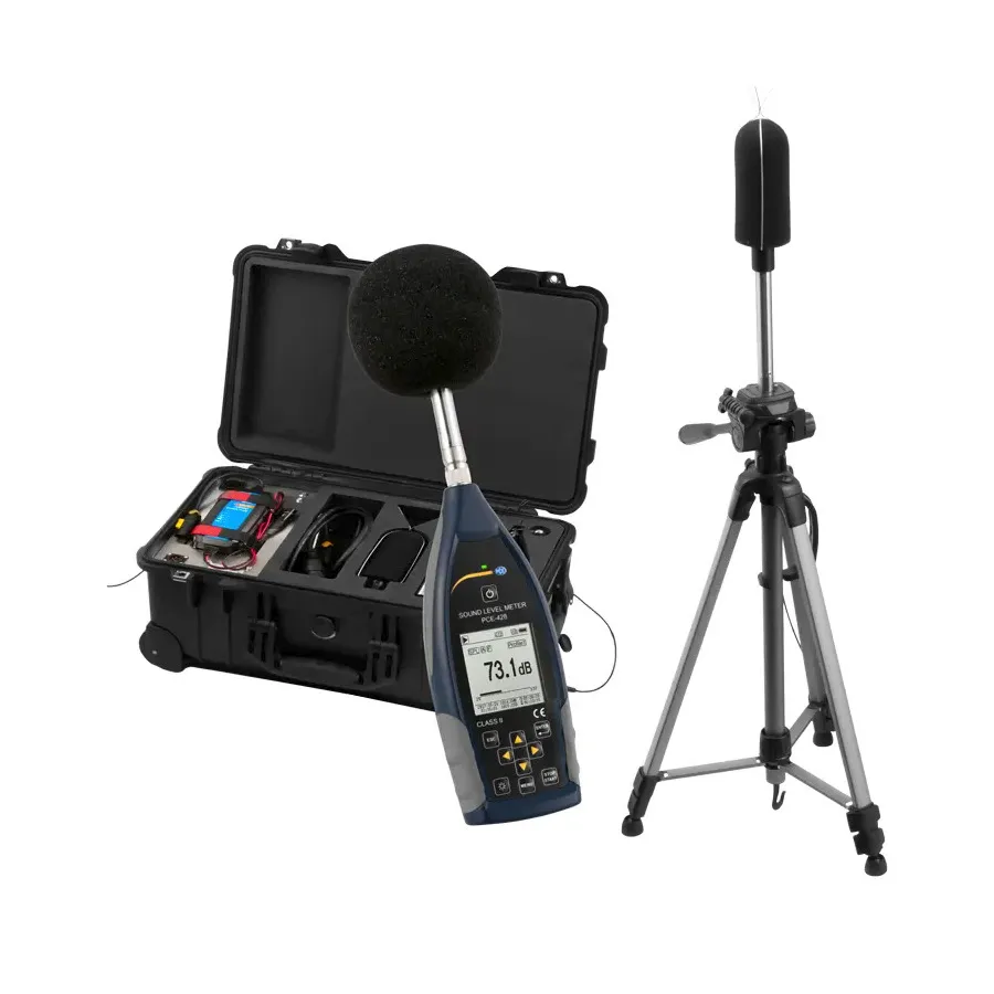 Misuratore di livello sonoro esterno PCE Instruments PCE-428-EKIT