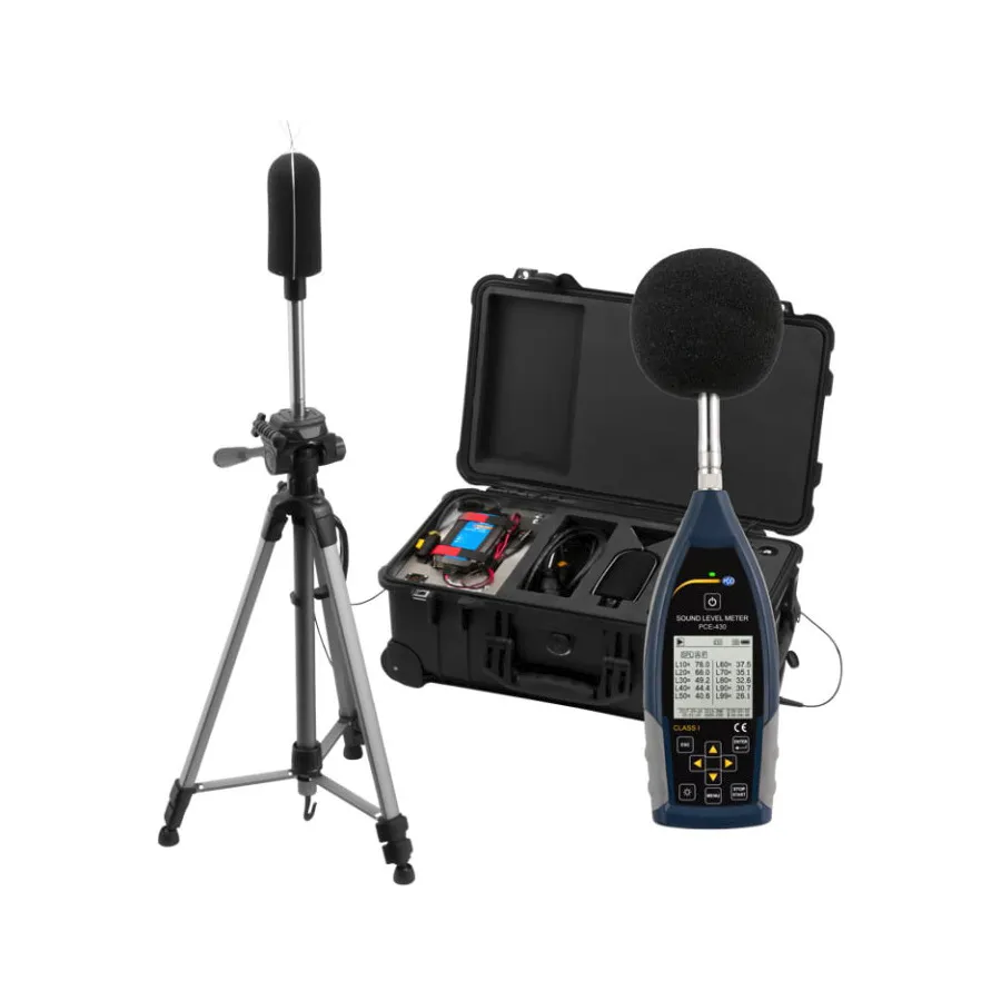 PCE Instruments PCE-430-EKIT-US Misuratore di Livello Sonoro con Registrazione Dati