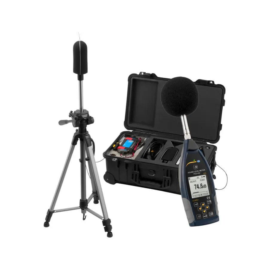 PCE Instruments PCE-432-EKIT-US Misuratore di Livello Sonoro